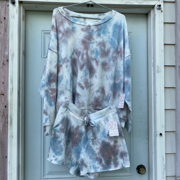 Free People Kelly Washed Set - Ocean - Picture 8 of 15